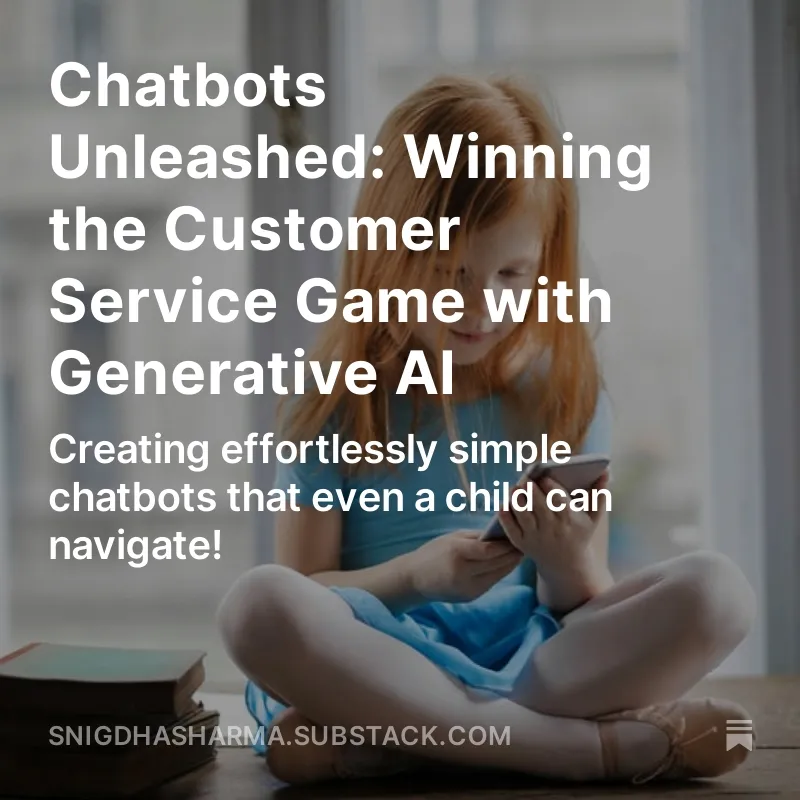 Using Generative AI in Chatbots